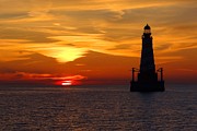 White Shoal Light #1 Photograph by Keith Stokes White Shoal Light #1 Photograph by Keith Stokes