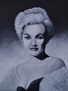 Young Marilyn Monroe Painting by Martin Schmidt