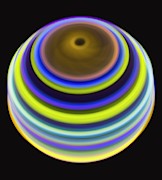 Multicoloured Light Trails #20 Photograph by Science Photo Library