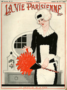 1920s France La Vie Parisienne Magazine #217 Drawing by The Advertising Archives