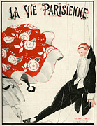 1920s France La Vie Parisienne Magazine #228 Drawing by The Advertising Archives