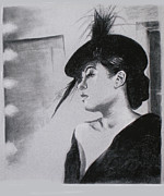 Billie Holiday  #3 Painting by Suzanne Giuriati Cerny
