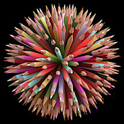 Colouring Pencils #3 Photograph by Science Photo Library