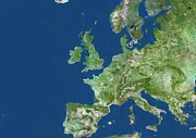 Europe #3 Photograph by Science Photo Library