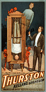 Howard Thurston, American Magician #3 Photograph by Photo Researchers