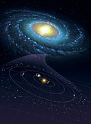 Milky Way Galaxy #3 Photograph by Science Photo Library