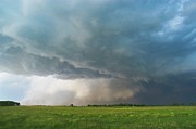 Stormy Sky Over Fields #3 Photograph by Science Photo Library