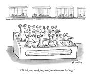 I'll Tell Drawing by Mike Twohy