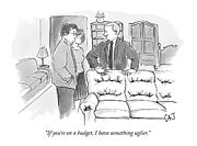 If You're On A Budget Drawing by Carolita Johnson