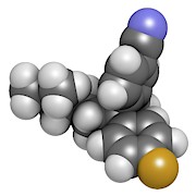 Citalopram Anti-depressant Drug Molecule #4 Photograph by Science Photo Library
