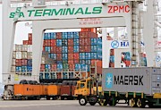 Container Port #4 Photograph by Science Photo Library