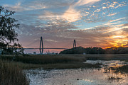 Charleston Cooper River Bridge Photograph by Dale Powell Charleston Cooper River Bridge Photograph by Dale Powell