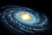 Milky Way Galaxy #4 Photograph by Science Photo Library