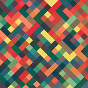 Pixel Art #4 Digital Art by Mike Taylor