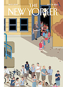 Back to School Painting by Chris Ware