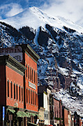 USA, Colorado, Telluride, Main Street #4 Photograph by Walter Bibikow