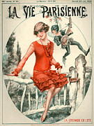 1920s France La Vie Parisienne Magazine #416 Drawing by The Advertising Archives