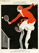 1920s France La Vie Parisienne Magazine #45 Drawing by The Advertising Archives