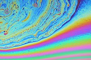 Soap Film Colours And Patterns #5 Photograph by Science Photo Library
