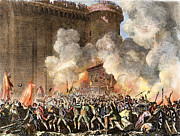 French Revolution, 1789 Drawing by Jean Louis Prieur