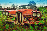 58 Edsel Photograph by Dave Bosse