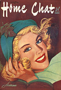 1950s Uk Home Chat Magazine Cover #6 Drawing by The Advertising Archives