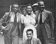 Billie Holiday with Ben Webster and Others Photograph by Granger