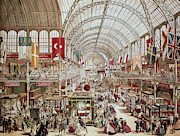 Crystal Palace, 1851 #10 Drawing by Granger Crystal Palace, 1851 #10 Drawing by Granger