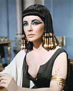 Elizabeth Taylor in Cleopatra  #7 Photograph by Silver Screen