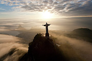 The Art Deco Statue Of Jesus, Known #8 Photograph by Peter Adams