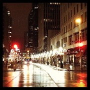 Nicollet Mall in Winter Photograph by Hermes Fine Art