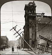 San Francisco Earthquake #91 Painting by Granger
