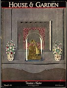 A Gilded Mantle Clock In A Bell Jar Photograph by Andre E.  Marty