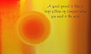 A Good Friend Poem And Abstract 1 Digital Art by Andee Design
