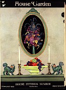 A House And Garden Cover Of A Mantelpiece Photograph by H. George Brandt