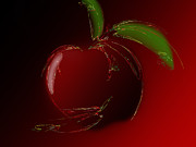 A Is For Apple 1 Digital Art by Andee Design