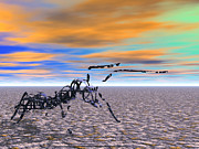 A Memory of Persistence  Digital Art by Bernie Sirelson