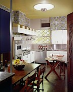 A Spanish-style Kitchen Photograph by Bill Margerin