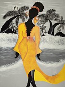 A Version of Self Painting by Patricia Sabreee