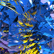 Abstract Curvy 10 Digital Art by Russell Kightley
