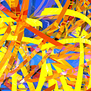 Abstract Curvy 22 Digital Art by Russell Kightley