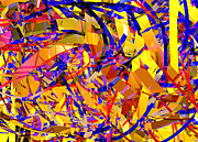 Abstract Curvy 4 Digital Art by Russell Kightley