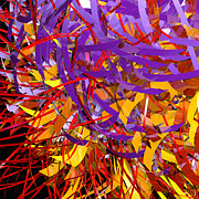 Abstract Curvy 7 Digital Art by Russell Kightley