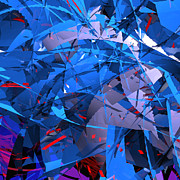 Abstract Curvy 9 Digital Art by Russell Kightley