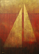 Abstract Sail Painting by Glenn Pollard