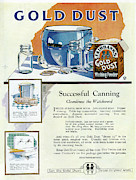 Ad Gold Dust, 1922 Painting by Granger