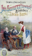 Ad Schlitz, C1888 Drawing by Granger Ad Schlitz, C1888 Drawing by Granger