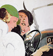 Advertisement for Solex Carburettors Painting by Rene Vincent Advertisement for Solex Carburettors Painting by Rene Vincent