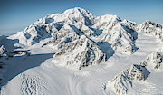 Aerial Image Of Mount Mckinley Denali Photograph by Alasdair Turner