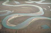 Aerial Photo Of Meandering River In Alaska. Photograph by Science Photo Library